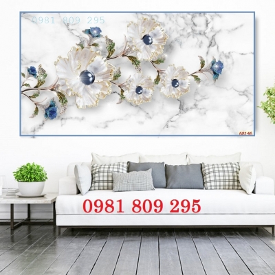 Gạch 3d - tranh gạch mẫu tranh hoa ngọc