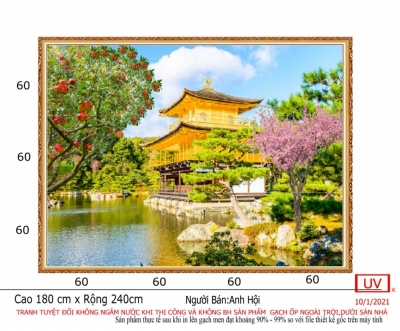 Gạch tranh 3D ốp tường