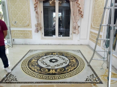 gạch thảm lát phòng khách - CB76