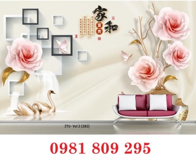 Tranh gạch 3d , gạch trang trí phòng khách