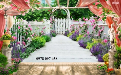 Tranh ốp tường - tranh gạch 3D