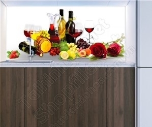 Tranh gạch 3d ốp bếp - 0422XM