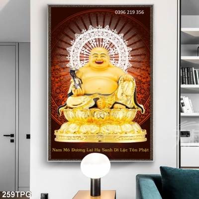 Gạch tranh đẹp Phật ca mâu ni