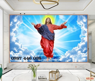 Tranh gạch men thiên chúa HP08332