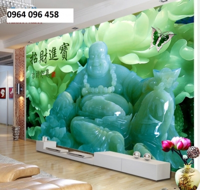 Tranh gạch 3d phật di lặc -gạch tranh phật di lặc - MB655