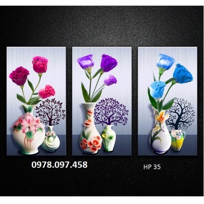 Trang gạch 3D ốp phòng bếp