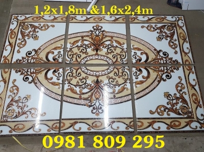 Gạch trang trí nền nhà phòng khách FDF7