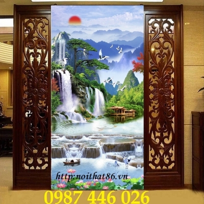 Tranh gạch 3d ốp tường HP9733