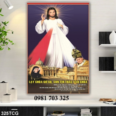 Tranh gạch công giáo trang trí