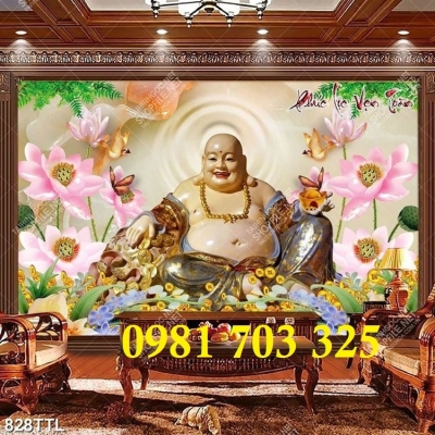 Gạch tranh đẹp 3d tài lộc