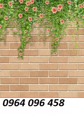 Tranh gạch men 3d ốp tường mẫu hoa hồng - 733SN