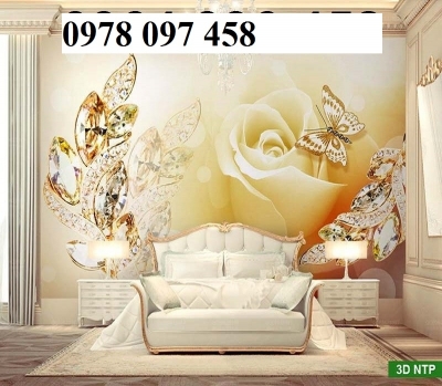 Tranh ddẹp phòng ngủ- tranh gạch men 3D