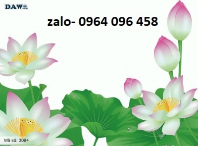 Tranh gạch 3d hoa sen dán tường - XCCC33D