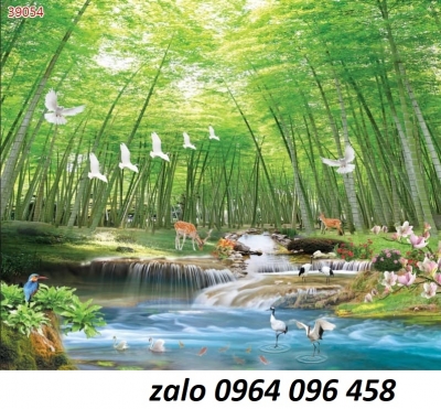 Gạch tranh 3d cảnh đồng quê - CVNN033