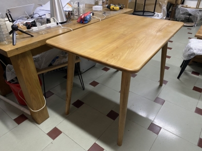 Chân bàn gỗ ash X2021