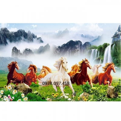 Gạch tranh mã đáo thành công