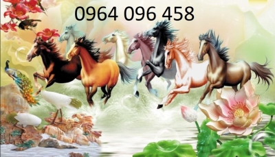 Tranh gạch men 3d mã đáo thành công - LDAZ22