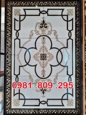 Gạch thảm 3d trang trí sảnh - hiên nhà