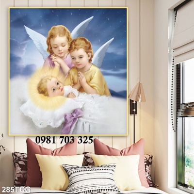 Tranh gạch 3d trang trí công giáo