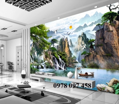 Tranh  phòng khách - tranh 3D