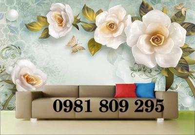 tranh gạch hoa ngọc 3d - gạch 3d