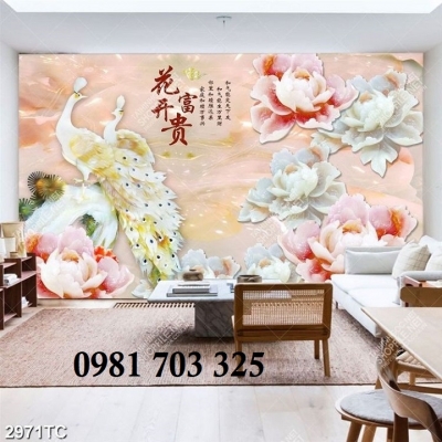 Tranh gạch 3D sứ ngọc cao cấp