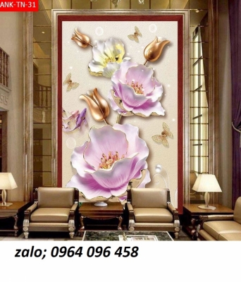 Tranh gạch 3d giả ngọc - DSZ33