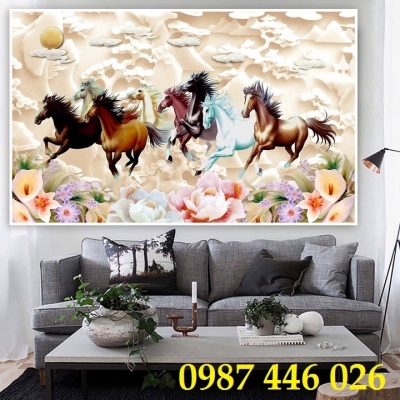 Gạch tranh mã đáo thành công HP9822