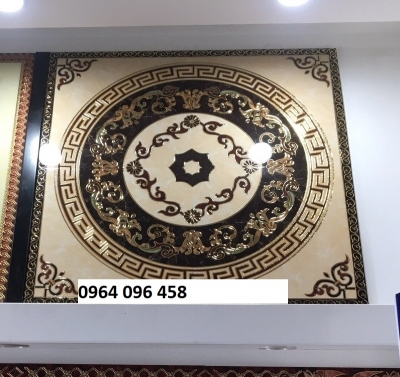 Thảm gạch 3d lát nền phòng khách đẹp - 975CP