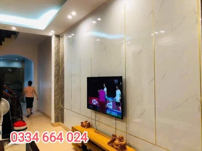 Tấm ốp tường nhựa sạch đẹp
