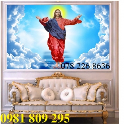 Tranh . gạch trang trí 3d công giáo HN939