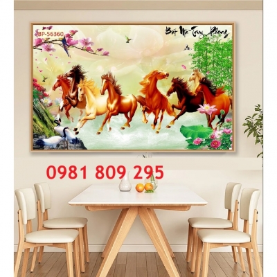 Tranh gạch men 3d phong thủy , gạch tranh 3d