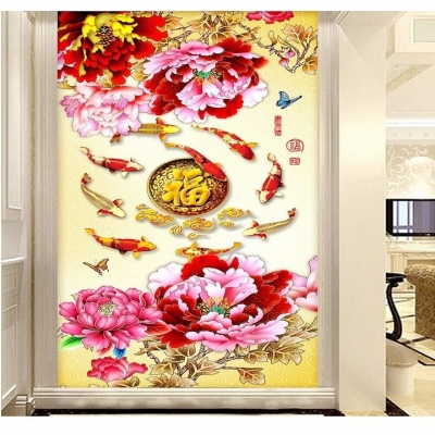 Tranh gạch 3D mãu mới