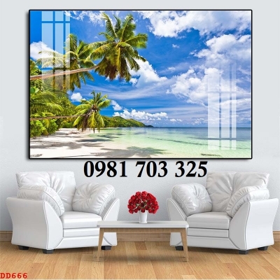 Gạch tranh phong cảnh biển 3D