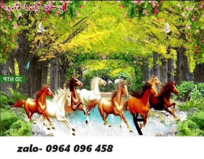 Tranh gạch 3d mã đáo thành công - BCV5
