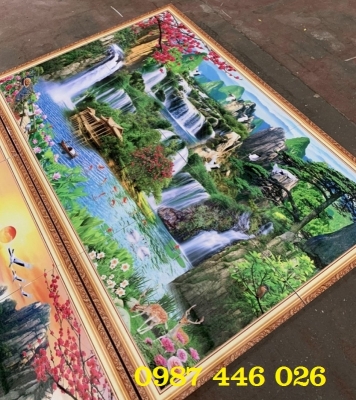 Gạch tranh, gạch ốp tường 3d