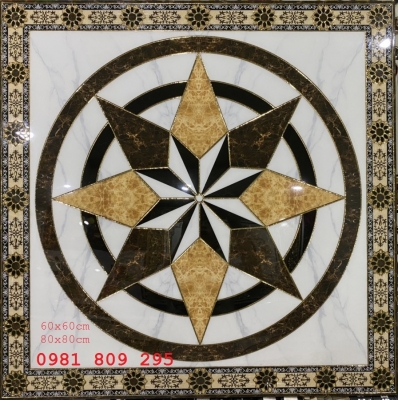 Thảm chiếu trống đồng , thảm gạch HW3655