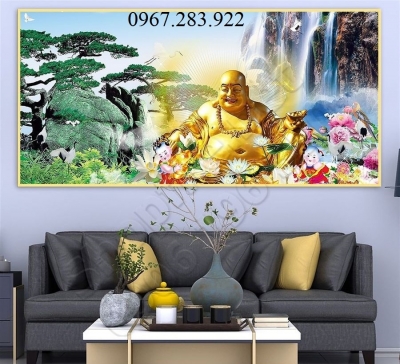 Gạch trang trí Phật Giáo