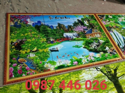 Gạch tranh tường 3d HP5845
