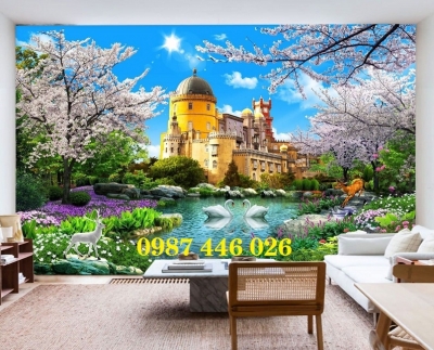 Tranh gạch men phong cảnh thiên nhiên HP927