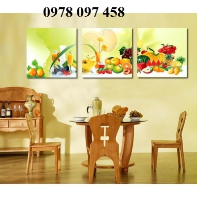 Tranh gạch phòng bếp