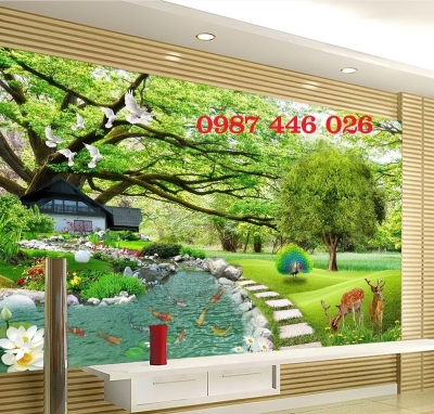 Gạch ốp tường, tranh gạch đẹp 3d HP822