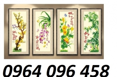 Tranh gạch 3d bốn mùa - CBV3