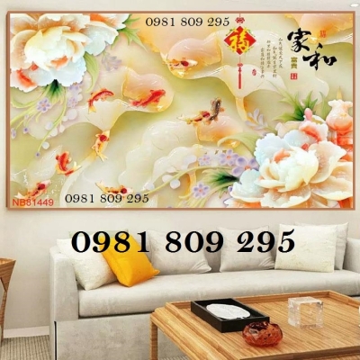 Tranh gạch sứ ngọc 3d - tranh gạch men