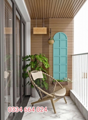 Tấm ốp tường sợi than tre hiện đại cao cấp