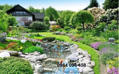 Mẫu tranh gạch 3d phong thủy - 522SP