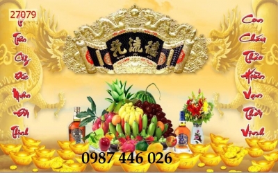 Gạch tranh phòng thờ HP9244