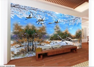 Tranh gạch 3D phòng khách