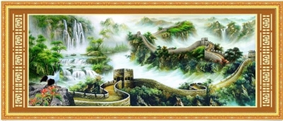 Tranh gạch vạn lý trường thành - MNNN94
