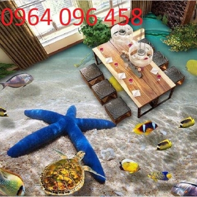Tranh gạch 3d lót sàn 3d - 886C
